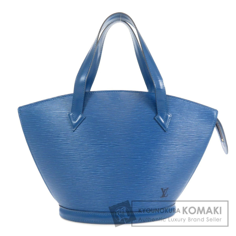 Louis Vuitton Saint Jacques Shopping Epi Toledo Blue Tote Bag Leather